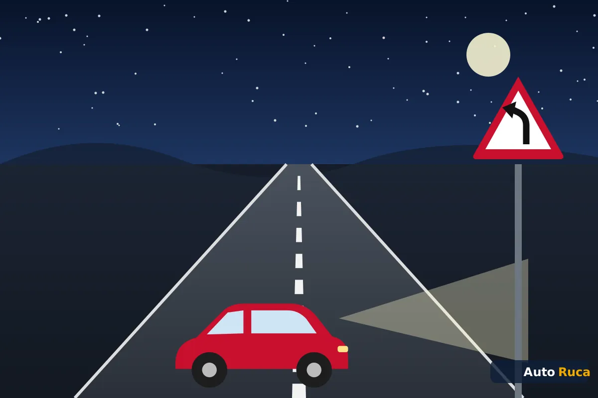 Illustration : Conduire de nuit : éclairage, visibilité et fatigue